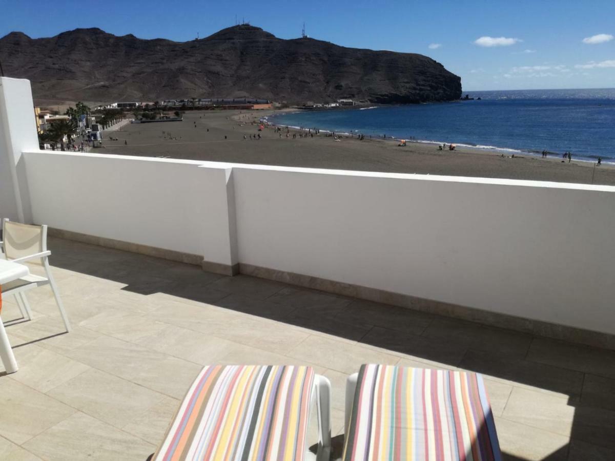 Atico En Primera Linea De Playa Gran Tarajal Exterior foto